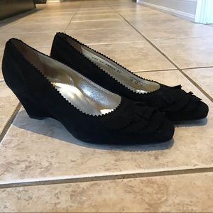 RON WHITE Shoes, Italian hand-made, wedge, size 37